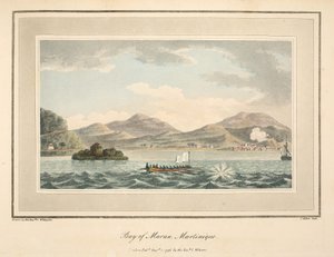 Bay of Maran, Martinique, illustrasjon fra 