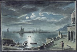 The Harbor and the Cobb, Lyme Regis, Dorset, av Moonlight