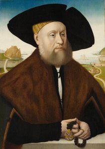 Henrik av Rhinen til Mohren 1477-1536, slutten av 1520-årene. av Copy after Conrad Faber von Creuznach.