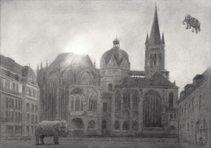 Flying Elephant-katedralen av Corné Akkers