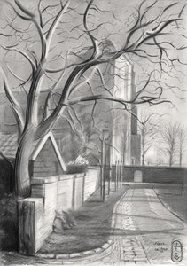 Den stille Church Street av Corné Akkers