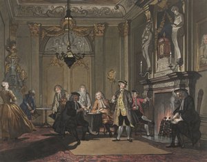 Ingen snakket av Cornelis (after) Troost