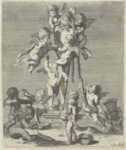 Earth Terra (tittel på objekt) De fire elementene (serietittel) av Cornelis A. Hellemans