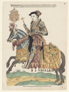 Portrett av Filip II på hesteryggen