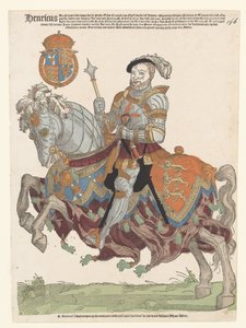 Portrett av Henry VIII av England av Cornelis Anthonisz. (manner of)