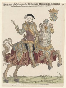 Portrett av kong Henry II av Frankrike til hest, 1542-1543