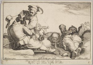 Yrkesgleder. av Cornelis Bloemaert
