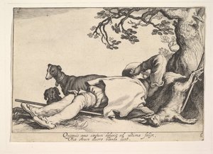 Yrkesgleder. av Cornelis Bloemaert