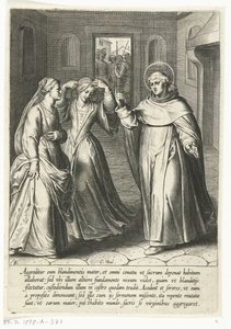 Thomas konverterer søsteren sin The Life of Saint Thomas Aquinas (serietittel)