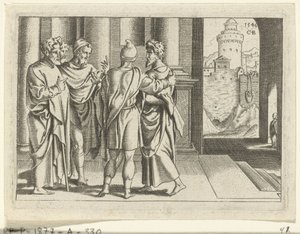 Barnabas bringer Paulus til apostlene The Life of Paul (serietittel) av Cornelis Bos