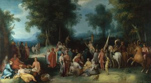 Forkynnelsen av døperen Johannes, 1602