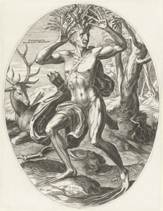 Cyparissus Gods of Agriculture (serietittel) av Cornelis Cort