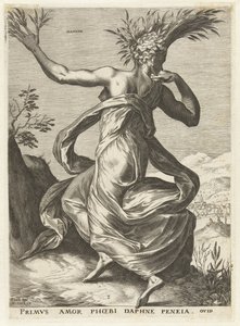 Daphne Gudinner og nymfer (serietittel) av Cornelis Cort