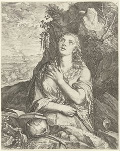 Av boetvaardige Maria Magdalena av Cornelis Cort