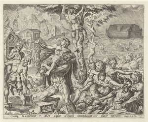 syndfloden History of Noah (serietittel) av Cornelis Cort