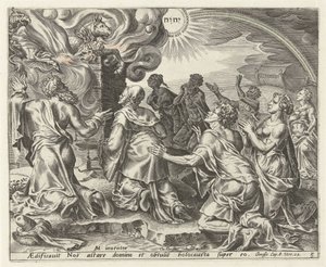 Noahs offer History of Noah (serietittel) av Cornelis Cort