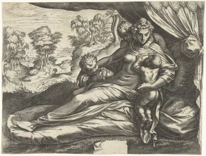 Kjærlighet (Caritas) av Cornelis Cort