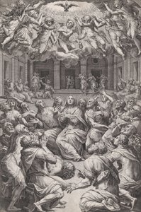 Pinsen, 1574. av Cornelis Cort