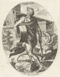 triptolemos Gods of Agriculture (serietittel) av Cornelis Cort