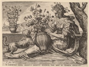 Lukter av Cornelis Cort after Frans Floris I