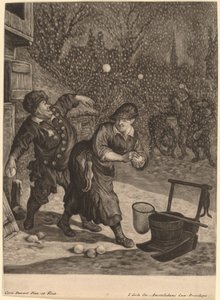 mars av Cornelis Dusart