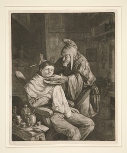Landsbylegen av Cornelis Dusart