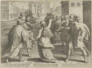 Farene ved prosessen Misbruk i rettssaker (serietittel) Litis Abusus (serietittel) av Cornelis Galle (I)
