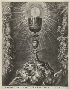 Kalk med vert av Cornelis Galle (I)