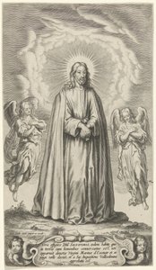 Kristus med to engler av Cornelis Galle (II)