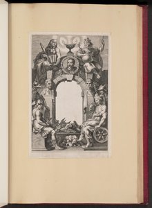 Tittelside for Justus Lipsius, Opera Omnia, I av Cornelis Galle I after Sir Peter Paul Rubens