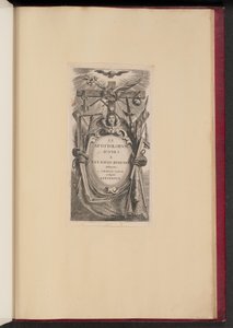 Tittelplate for SS. Apostolorvm ikoner av Cornelis Galle I after Sir Peter Paul Rubens