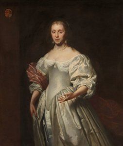 Portrett av Cornelia Craen van Haeften Portrett av Cornelia Craen van Haeften (1622-1678) av Cornelis Janssens van Ceulen (II) (attributed to)