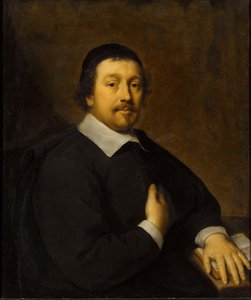 Portrett av Johan van Someren (1622-76) Johan van Someren (1622-76). Storpensjonist i Nijmegen av Cornelis Jonson van Ceulen (I)