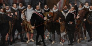 Selskapet til kaptein Dirck Jacobsz Rosecrans og løytnant Pauw Selskapet til kaptein Dirck Jacobsz Rosecrans og løytnant Pauw, Amsterdam, 1588