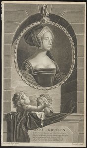 Anne Boleyn, 1697 av Cornelis Martinus Vermeulen