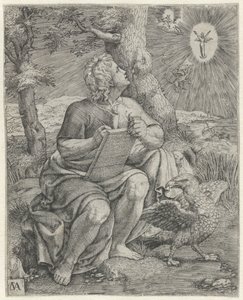 Johannes evangelisten De fire evangelistene (serietittel) av Cornelis Massijs