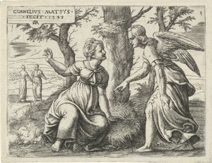 Forutsigelse av Samsons fødsel History of Samson (serietittel) av Cornelis Massijs