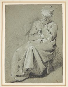 Sittende kvinne av Cornelis Pietersz Bega
