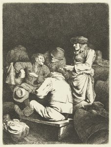 Vertinne og selskap i gjestgiveri av Cornelis Pietersz. Bega