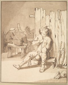 Beruset bonde i et vertshus, 1775. av Cornelis Ploos van Amstel