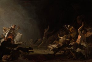 En heksesabbat, ca. 1650.
