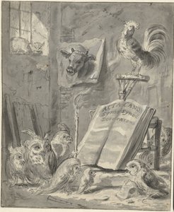 Satire over synoden i Dordrecht, 1618 av Cornelis Saftleven