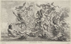 Allegory op de vrede Triumph of Peace (tittel på objekt)