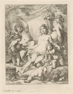 Bacchus, Venus og Ceres.