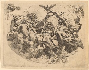 Kroningen av jomfruen av Cornelis Schut I