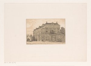 Husblokk fra det attende århundre av Cornelis Springer (possibly)