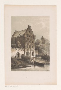 Hus langs vannet Hus av adelsmenn av Cornelis Springer