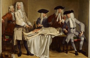 Dr. Willem Röells anatomiforelesning av Cornelis Troost