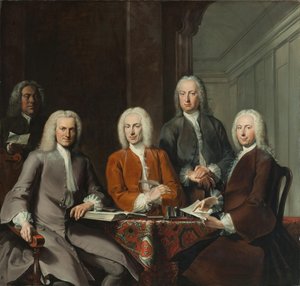 Forstanderne for Oudezijds Huiszittenhuis av Cornelis Troost