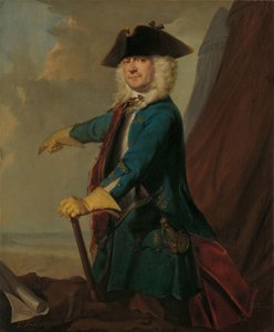 Gerrit Sichterman (1688-1730). Generalkvartermester for kavaleriet, oberst for Oranje-Groningen infanteriregiment, kommandant for Grave av Cornelis Troost